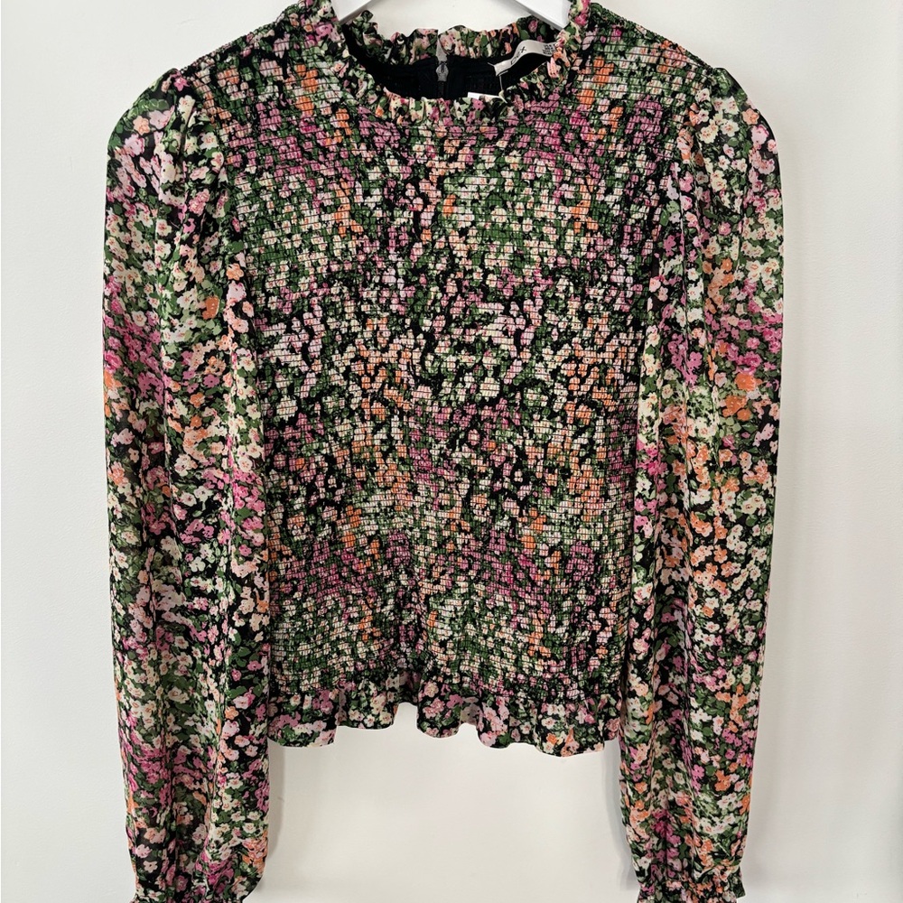 Dex Floral Smocked Top